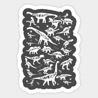 Dinosaur from A to Z Sticker